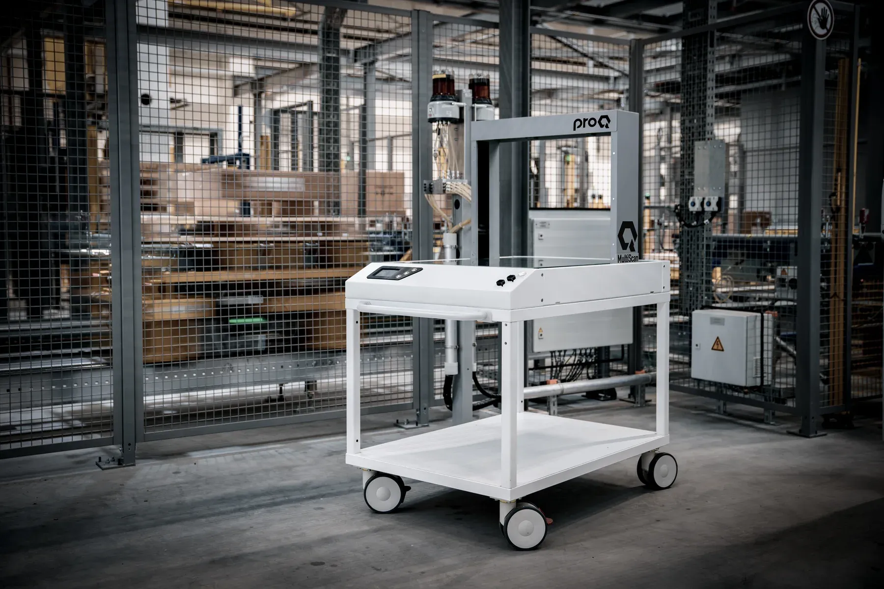 proQ MultiScan im Lagerumfeld zur Erfassung von Produktstammdaten