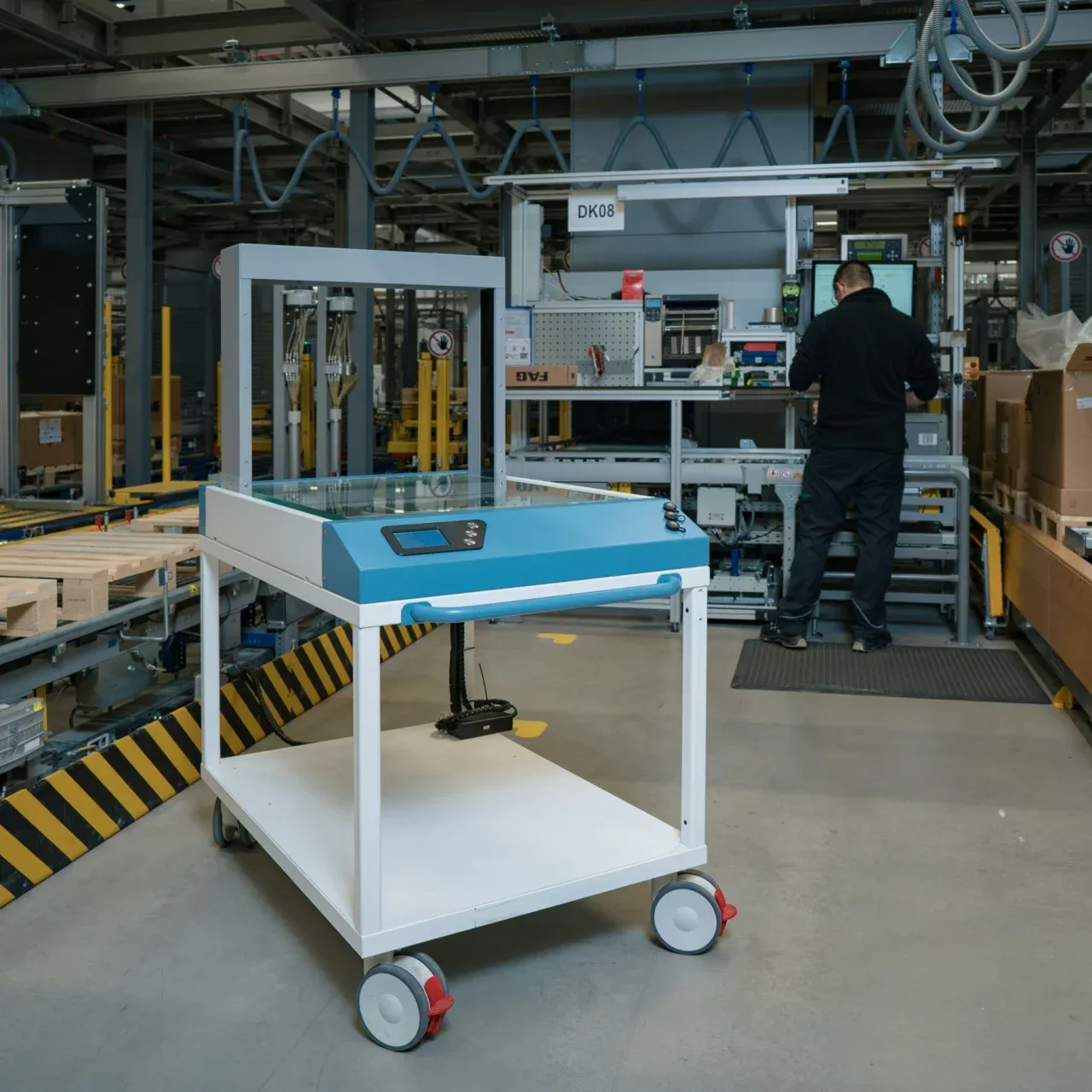 ProQ MultiScan im Lagerumfeld zur Erfassung von Produktstammdaten